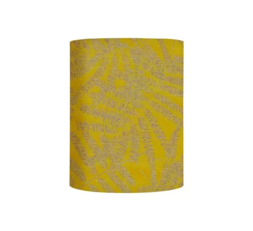 Abat-jour, Fern Leaves Wild, jaune, Ø17,5cm, H24cm - Ebb and Flow