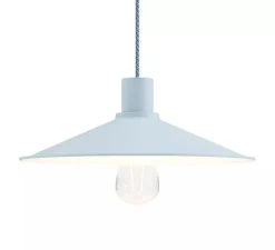 Accessoires*Creative Cables Abat-jour seul, Swing Pastel, , Ø30cm, H6cm - Bleu ciel