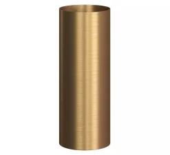 Accessoires*Creative Cables Abat-jour seul, Tub-E14 avec douille à double bague, , L6cm, H15,3cm - bronze satiné