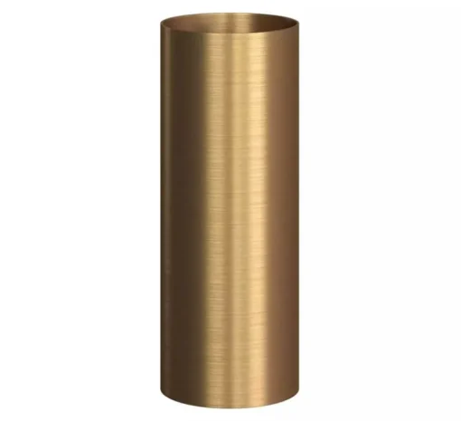 Accessoires*Creative Cables Abat-jour seul, Tub-E14 avec douille à double bague, , L6cm, H15,3cm - bronze satiné
