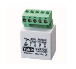 Accessoire, V5 Filaire, Simple, Micromodule volet roulant encastré x1, L4,5cm, H2,5cm - Yokis