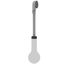 Accessoires*Fermob Accessoires, APLÔ SANGLE DE SUSPENSION, , IP54, H102cm - carbone