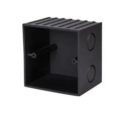Accessoires, boîte d'encastrement Mobala, noir, L8cm, H8cm -SLV