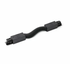 Accessoires, connecteur intermédiaire flexible, noir, L10cm - Faro