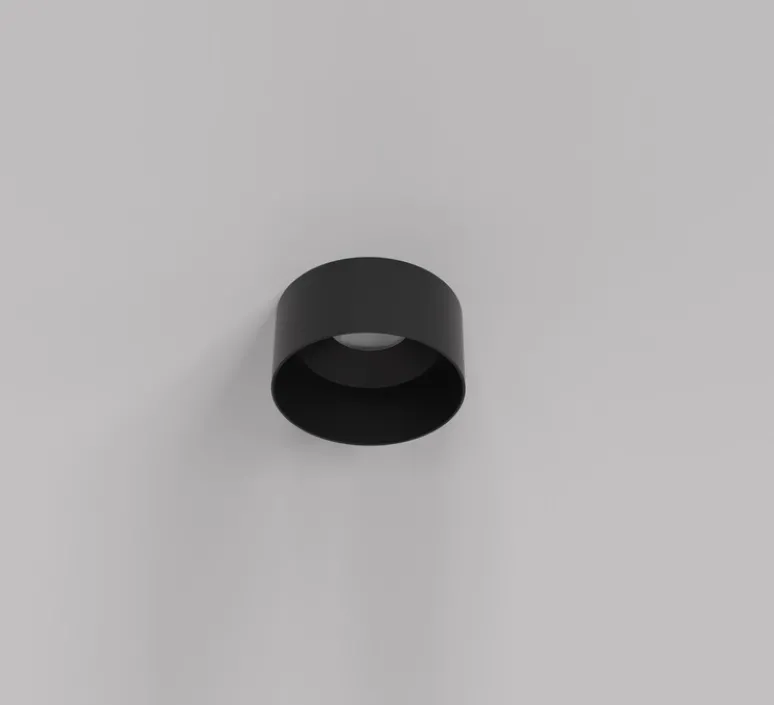 Accessoires*Solum Accessoires, Deco Drop, , Ø8,3cm, H4cm - Noir mat