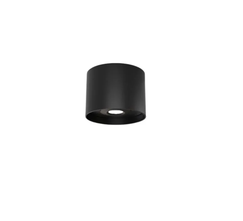 Plafonnier & Spot*Solum Accessoires, Decociel, support d'installation en saillie pour plafond en béton, , Ø15,8cm, H12cm - Noir