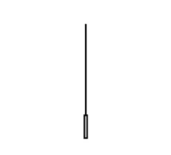 Accessoires*Luceplan Accessoires, Kit de décentrage pour suspension Koinè Ø20, Ø37 ou Ø55cm, noir, H 500cm max -