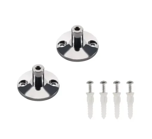 Accessoires*SLV Accessoires, Kit support mural Tenseo, , Ø5cm, H3cm - chrome