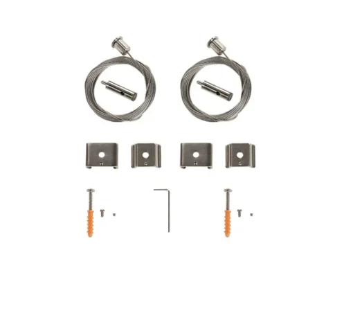 Accessoires*SLV Accessoires, Kit suspension pour Rail , , L500cm - gris