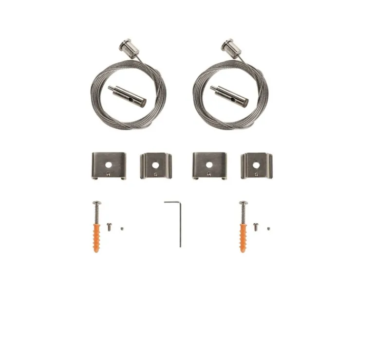 Accessoires*SLV Accessoires, Kit suspension pour Rail , , L500cm - gris