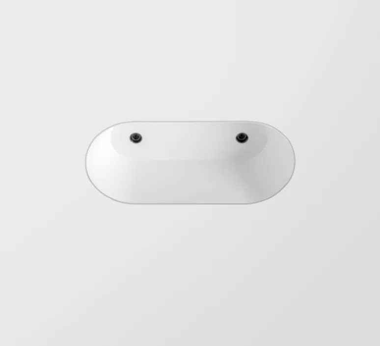 Accessoires*Modular Accessoires, Modupoint Round Deep Recessed Trimless 82 2x, , L17,1cm, H7cm - blanc