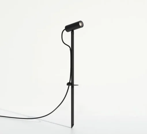 Accessoires, Myos, perche d'extension, noir texturé, IP65, Ø1,6cm, H21,2cm - Astro