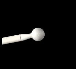Accessoires, One fixation murale, blanc, L36cm, H7cm - Tonone
