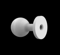 Accessoires, One Knob, gris, L2,5cm, H2,25cm - Tonone