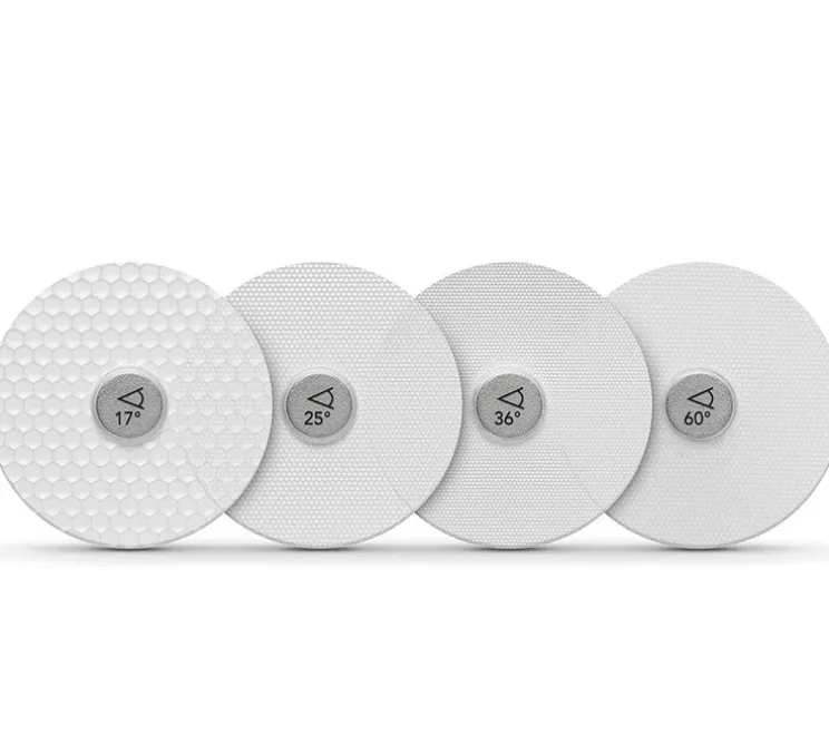 Accessoires, Snap 60°, écarteur de faisceaux, pour GU10 et GU5.3, transparent, Ø5cm, H0,2cm - Soraa