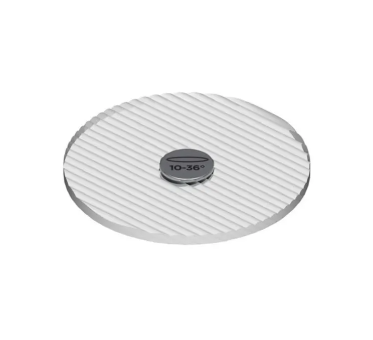 Accessoires, Snap 10°-36°, écarteur linéaire de faisceaux, pour GU10 et GU5.5, transparent, Ø5cm, H0,2cm - Soraa
