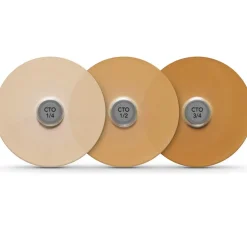 Accessoires, Snap Modificateur de température de couleur, pour GU10 et GU5.5, 1/2 CTO, transparent, Ø5cm, H0,2cm - Soraa