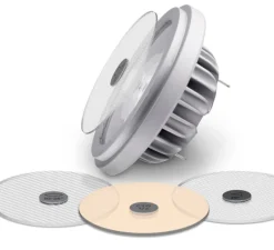 Accessoires, Snap Modificateur de température de couleur, pour GU10 et GU5.5, 1/2 CTO, transparent, Ø5cm, H0,2cm - Soraa