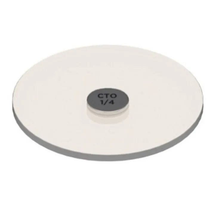 Accessoires, Snap Modificateur de température de couleur, pour GU10 et GU5.5, 1/4 CTO, transparent, Ø5cm, H0,2cm - Soraa