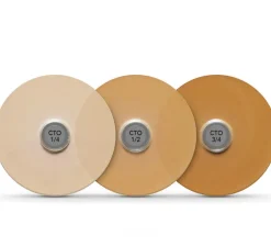 Accessoires, Snap Modificateur de température de couleur, pour GU10 et GU5.5, 1/4 CTO, transparent, Ø5cm, H0,2cm - Soraa