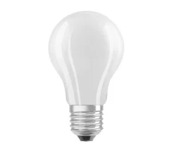 Ampoule, E27, dépolie, LED, 7W, 2700K, 806lm, dimmable, Ø6cm, H10,6cm - Osram