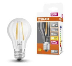 Ampoule, E27, filament, LED, 7W, 2700K, 806lm, dimmable, Ø6cm, H10,6cm - Osram