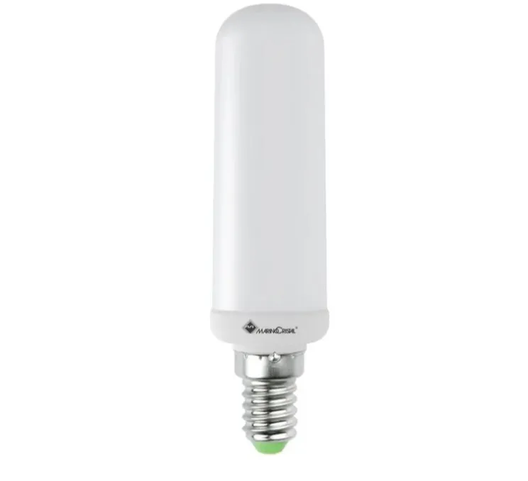 Ampoule, E14, LED, T28, 3000K, 900lm, dim, Ø2,8cm, H11cm - Marino Cristal