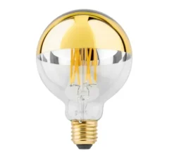 Ampoule, E27, Mirro G95, or, Ø9.5cm, LED, 5.6W, 464lm, 2700k - Wever&Ducré