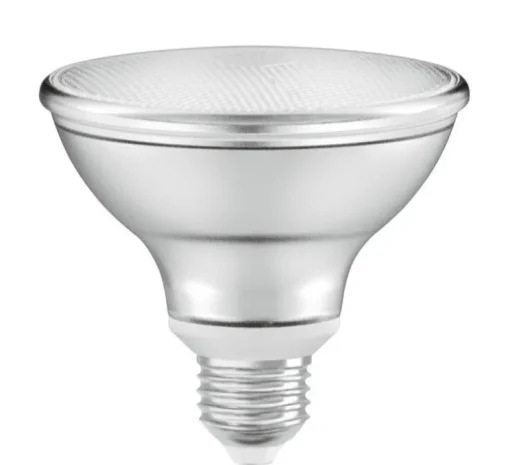Ampoule, E27, PAR30 75 36°, transparent, LED, 10W, 2700K, 633lm, dimmable, Ø9,5cm, H9,3cm - Ledvance
