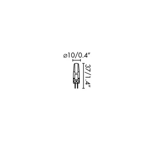 Ampoule, G4, LED, 1,6W, Ø1cm, H3,7cm, 3000K, 180lm - FARO