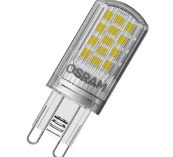 Ampoule, G9, transparent, LED, 4,2W, 2700K, 470lm, Ø1,5cm, H4,7cm - Osram