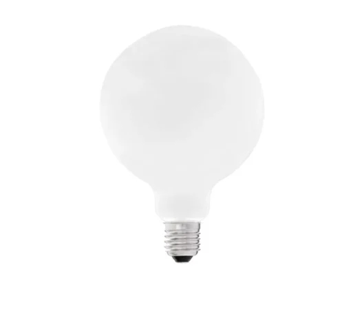 Ampoule globe E27 mat LED 6W 2700K, 800lm, Ø12,5cm, H17,5cm - Faro