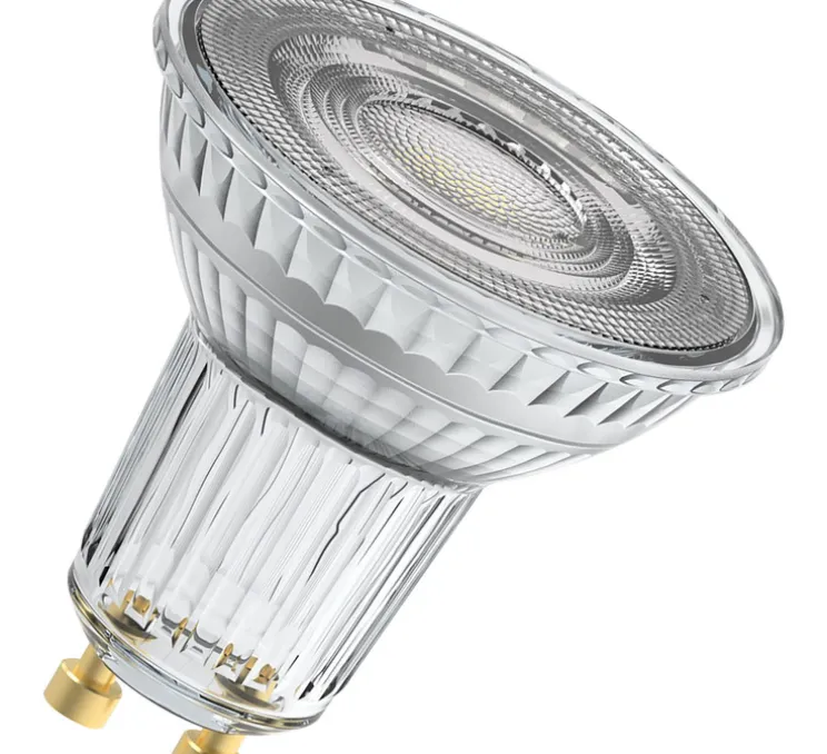 Ampoule, GU10, PAR16 36°, transparent, LED, 7W, 4000K, 575lm, dimmable, Ø5cm, H5,2cm - Osram