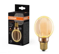 Ampoule*Osram Ampoule LED, E27, Edition 1906 Globe 80, , dim, 1800K, 220 lm, Ø8cm, H12cm - or