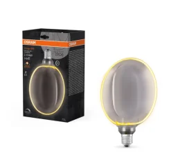 Ampoule*Osram Ampoule LED, E27, Edition 1906 Globe 183, , dim, 1800K, 220 lm, Ø18,3cm, H23,2cm - verre fumé