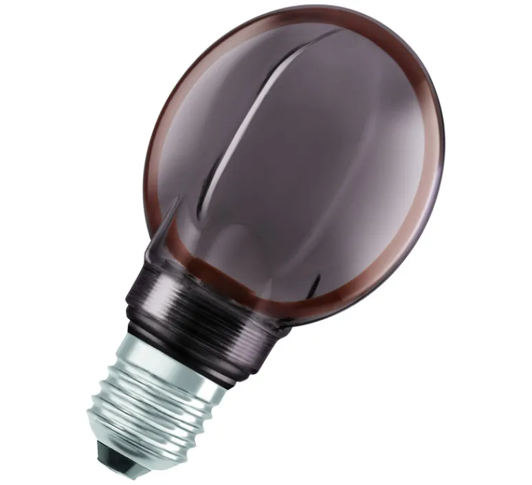 Ampoule*Osram Ampoule LED, E27, Edition 1906 Globe 80, , dim, 1800K, 220 lm, Ø8cm, H12cm - verre fumé