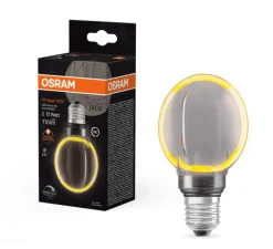 Ampoule*Osram Ampoule LED, E27, Edition 1906 Globe 80, , dim, 1800K, 220 lm, Ø8cm, H12cm - verre fumé