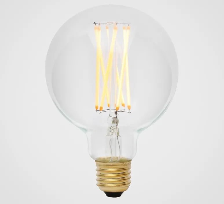 Ampoule*Tala Ampoule LED, E27, Elva, 6W, , , filament, dimmable, 2200K, 480lm, Ø9,5cm, H14cm - transparent