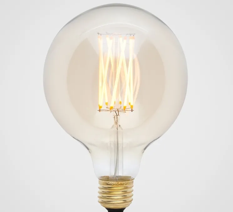 Ampoule LED, E27, Gaia Tinted, 6W, Teinté, transparent, 2200K, 480lm, Ø12,5cm, H17,5cm - Tala