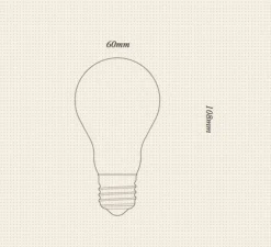 Ampoule*Tala Ampoule, LED, E27, Globe 6W, , IP54, 2000K-3000K, 540lm, Ø6cm, H10,8cm - blanc, mat