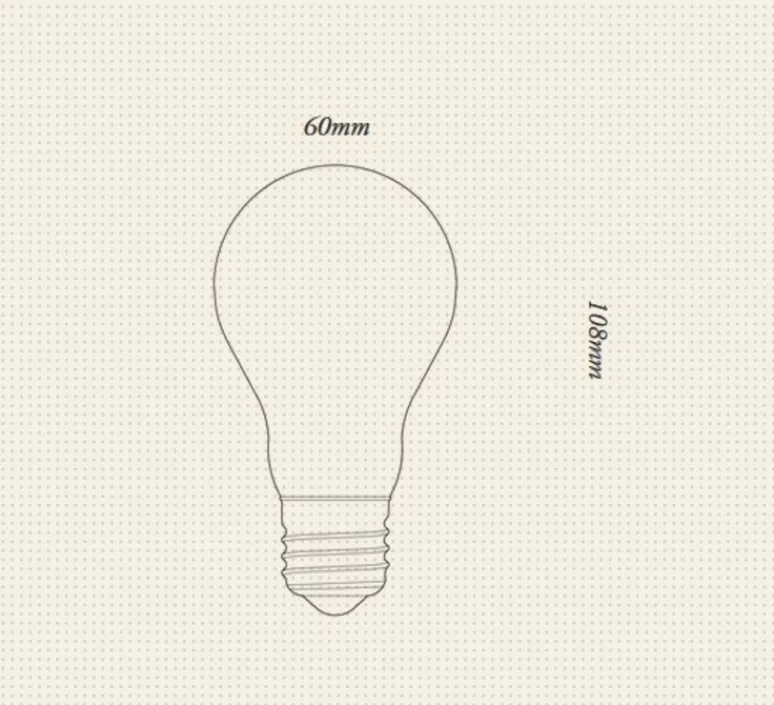 Ampoule*Tala Ampoule, LED, E27, Globe 6W, , IP54, 2000K-3000K, 540lm, Ø6cm, H10,8cm - blanc, mat