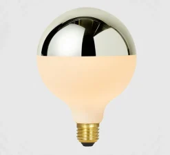 Ampoule*Tala Ampoule LED, E27, 2700k, 450lm, Porcelain III Mirrored, , IP54, L12,5cm, H17,5cm - blanc, mirroir