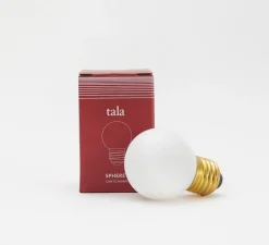 Ampoule LED, E27, Sphere I, 4W, Dim to Warm, 2000-2800K, 220 lm, Porcelaine, IP54, Ø5cm, H8,4cm - Tala
