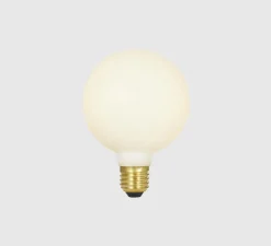 Ampoule*Tala Ampoule LED, E27, Sphere III, 7W, Dim to Warm, 2000-2800K, Porcelaine, IP54, 600lm, Ø10cm, H13,7cm - blanc, opalin