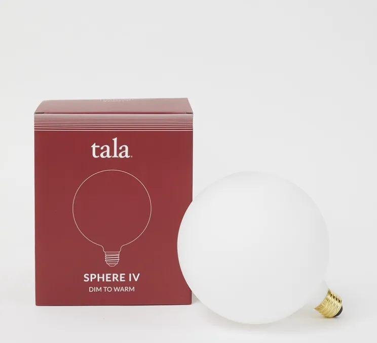 Ampoule LED, E27, Sphere IV, 8W, Dim to Warm, 2000-2800K, 680lm, Porcelaine, Ø15cm, H17,5cm - Tala