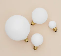 Ampoule LED, E27, Sphere IV, 8W, Dim to Warm, 2000-2800K, 680lm, Porcelaine, Ø15cm, H17,5cm - Tala