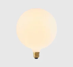 Ampoule*Tala Ampoule LED, E27, Sphere V, 8W, Dim to Warm, 2000-2800K, 720lm, , Ø15cm, H17,5cm - Porcelaine
