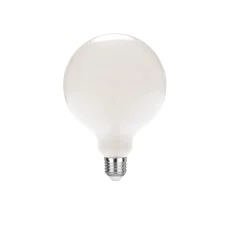 Ampoule LED, E27, Sphérique, Blanc opalin, 2700K, 950 lm, Ø12,5cm, H17,5cm - Nedgis