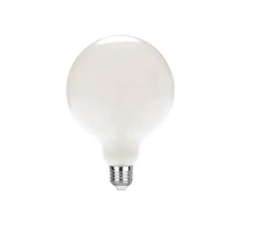 Ampoule LED, E27, Sphérique, Blanc opalin, 2700K, 950 lm, Ø12,5cm, H17,5cm - Nedgis