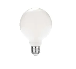 Ampoule LED, E27, Sphérique, Blanc opalin, 2700K, 950 lm, Ø9,5cm, H13,5cm - Nedgis